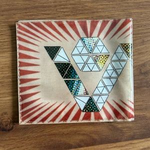 Arcade fire plastic wallet